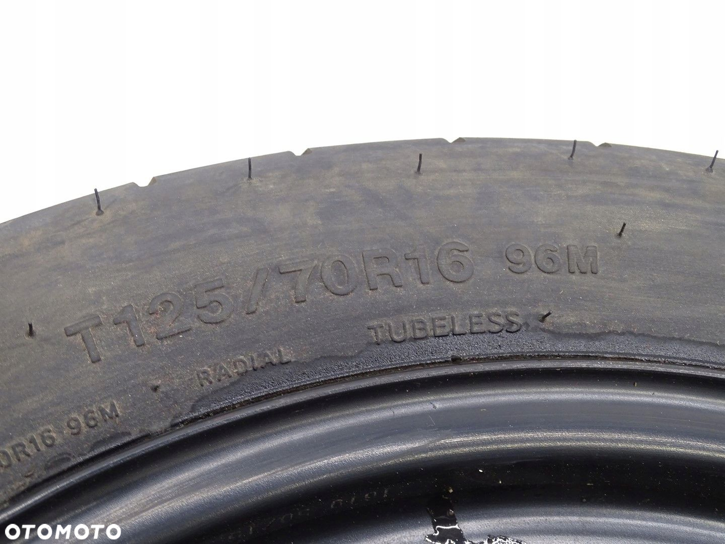 KOŁO DOJAZDOWE ZAPASOWE R16 SKODA RAPID I 5J 5X100 3.5J ET38 6R0601027Q - 5