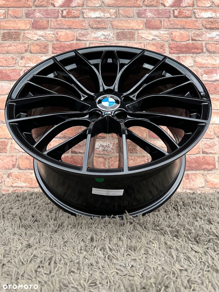 Nowe czarne felgi 5x120 19 BMW F10 8.5j ET35 9.5j ET40 F12 F06 5 GT E90 F01 X1 X3 F25 X4 Z4 F30 F32 F34 F36 E60 jak styling 405 M pakiet Carbonado Shine - 4