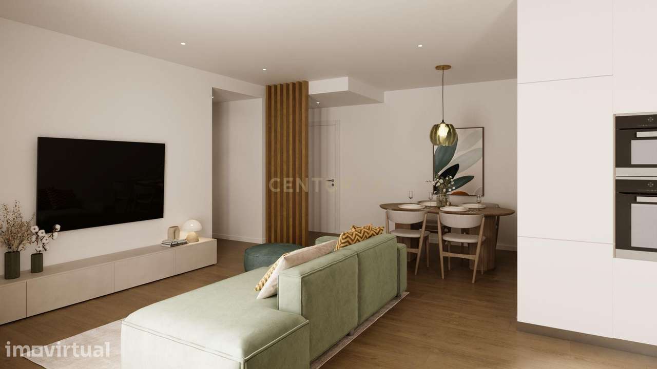 T1 NOVO - Viva com conforto e centralidade no Muralha Setúbal Residenc - Grande imagem: 3/9