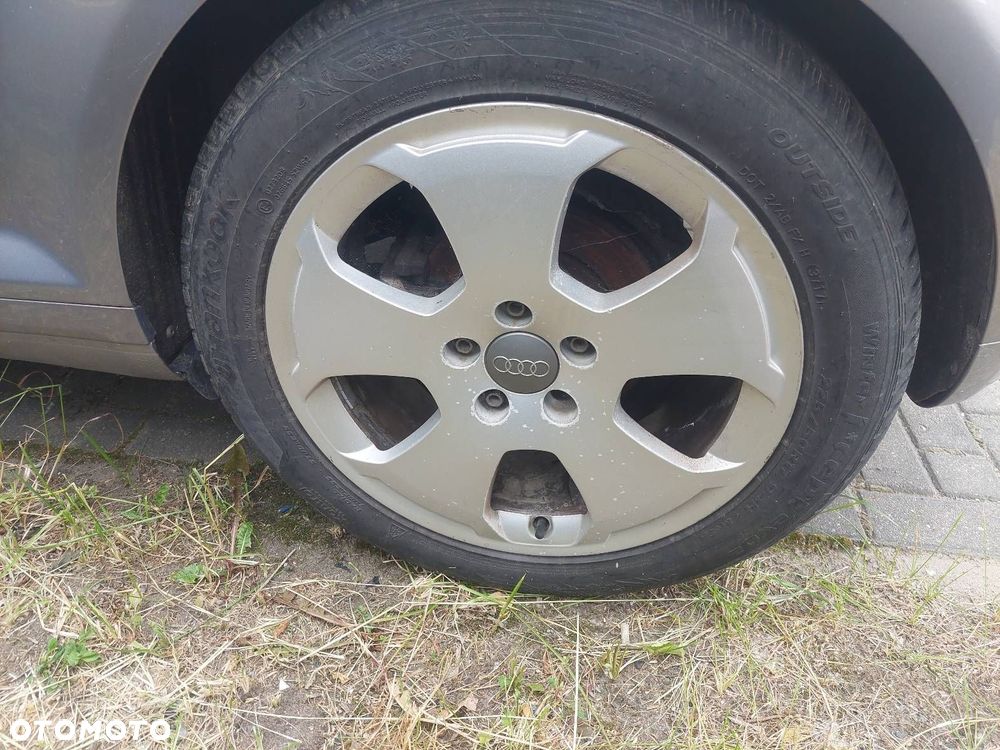 FELGI ALUMINIOWE KOMPLET 5x112 7,5Jx17 ET56 FI57,1 AUDI 8P0601025C - 5