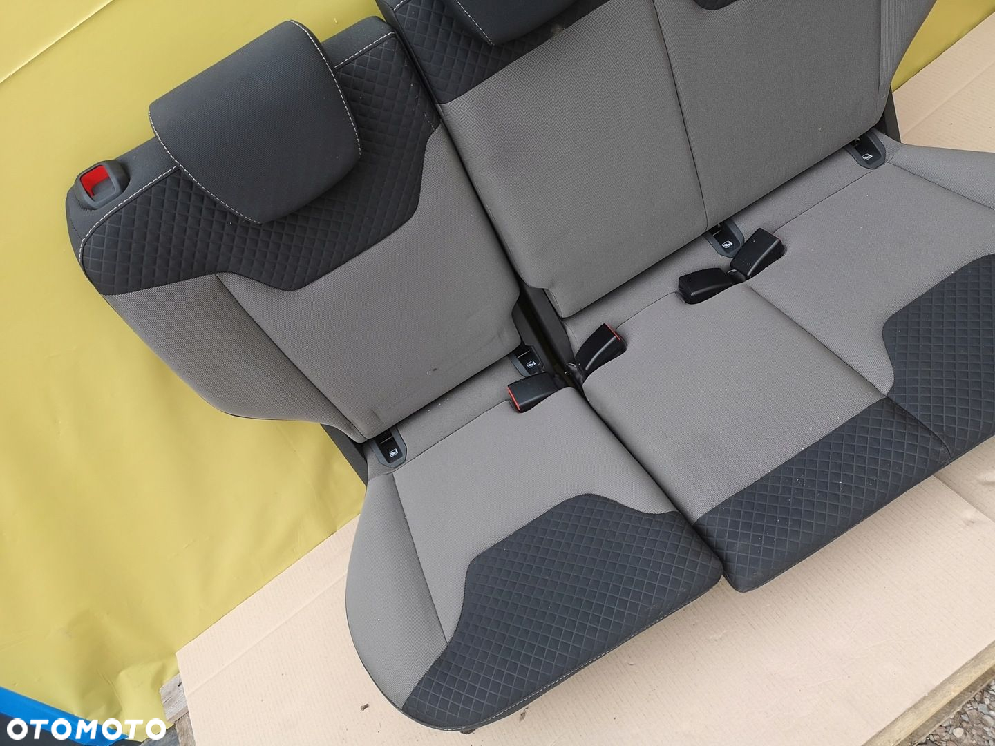 FORD TRANSIT COURIER LIFT 18- TYLNE SIEDZENIA KANAPA TYLNA KOMPLET EUROPA - 3