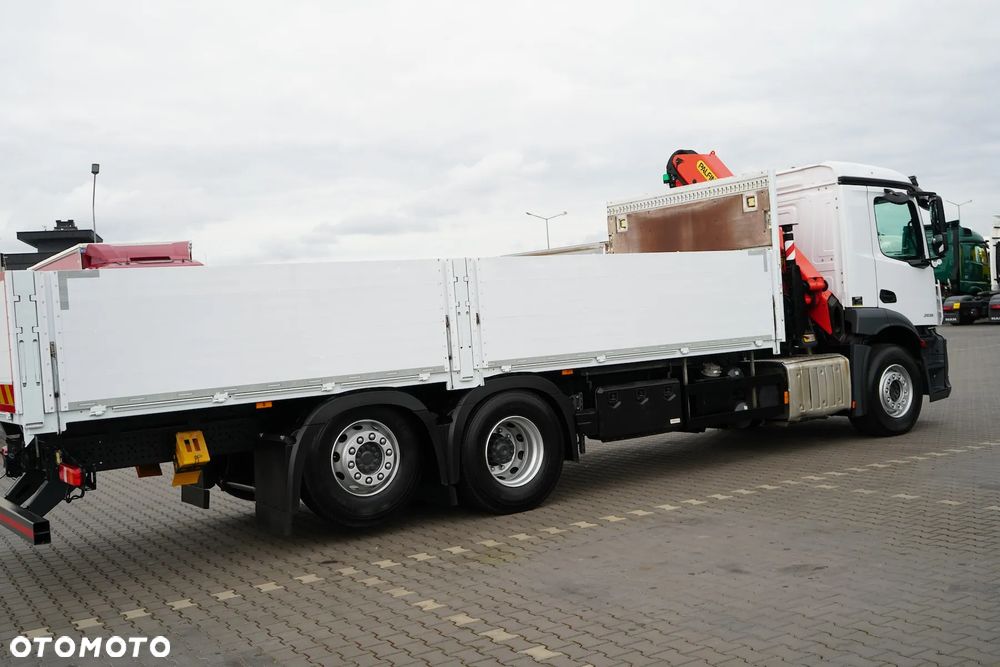 Mercedes-Benz ANTOS / 2536 / ACC / 6 X 2 / SKRZYNIOWY + HDS / PALFINGER PK 18002 / PILOT - 33