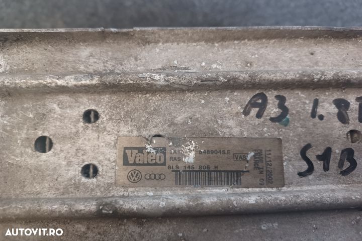 Intercooler 8L9145805H 1.8 T 848904SE 8L9145805H Audi A3 8L [1996 - 2 - 5