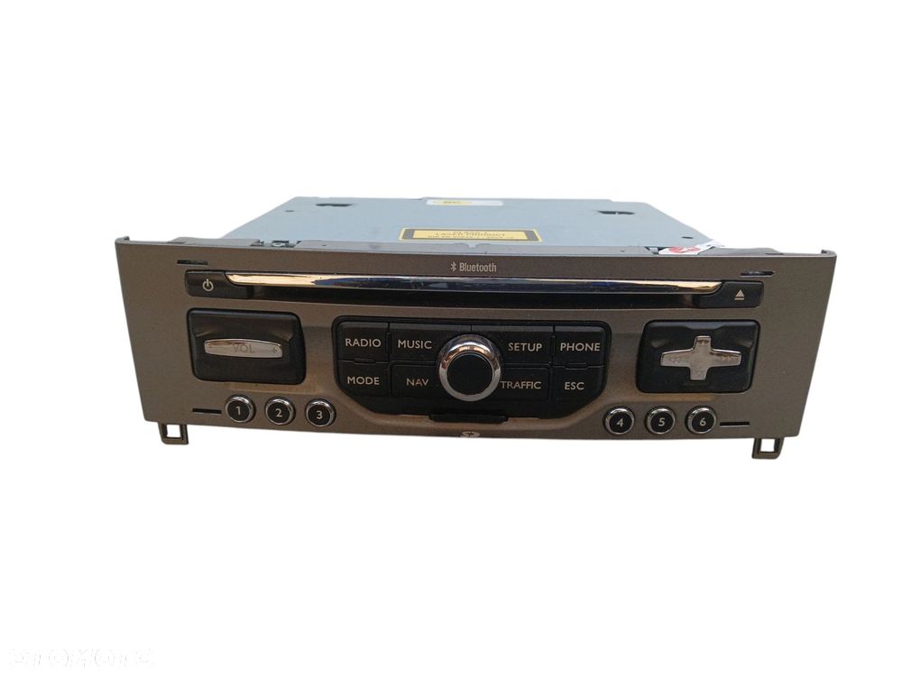 RADIO NAWIGACJA GPS PEUGEOT 308 I T7 LIFT (2011-2013) 1.6 e-HDI 112KM 96751720XH - 1