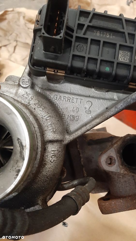 BMW E90 E87 2.0D N47 143KM KOMPLETNA TURBINA Z NASTAWNIKIEM 7810189 - 5