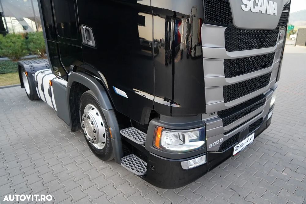 Scania S 500 / RETARDER / PLATĂ JOSĂ / MEGA / REZERVORE DE COMBUSTIBIL 1.400 L / I-PARK COOL / DUPĂ CONTRACT DE SERVICE GOLD / - 11