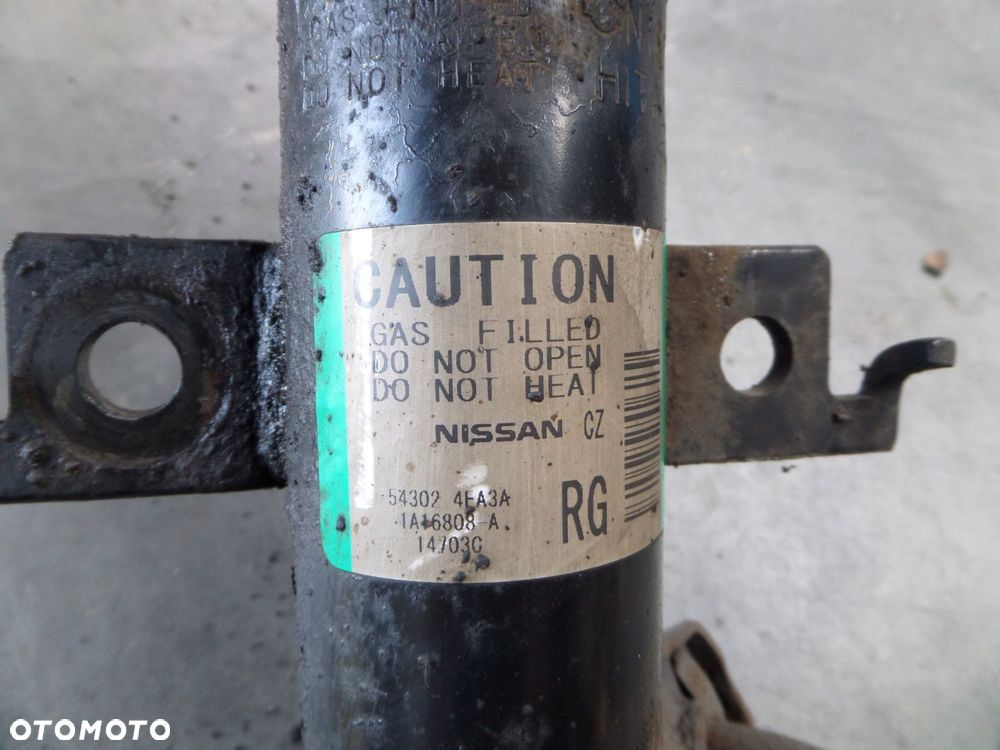 mcpherson zwrotnica prawy przód nissan qashqai ii j11 kadjar 543024ea3a - 2