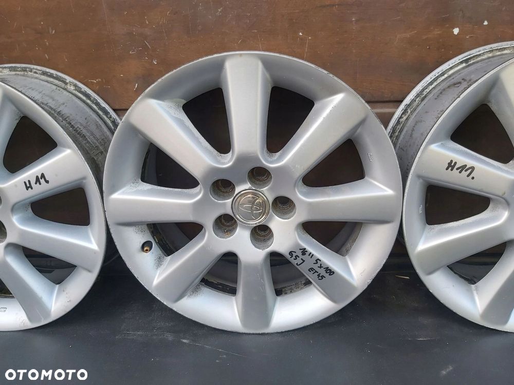 TOYOTA Avensis T22 T25 Carina Prius Celica Alufelgi 16 5x100 6,5j ET45 - 4