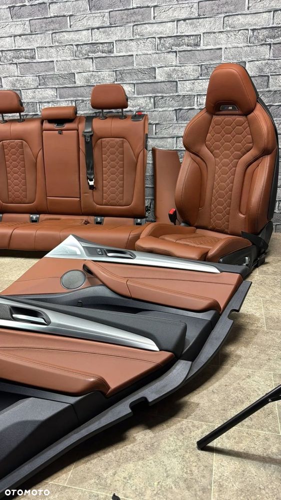 FOTELE KOMPLETNY ŚRODEK BOCZKI KANAPA M POWER BMW F97 X3M G01 X3 TARTUFO - 7