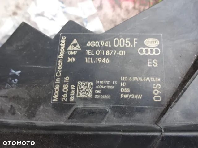 Lewa lampa Bi-xenon Audi A6 C7 lift 4G0941005F - 3