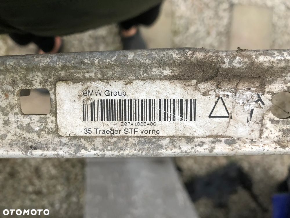 BMW 5 G30 G31 G11 ZDERZAK BELKA DOLNA BELKA AMORTYZATORA PODNOŚNIKA 7418224 - 7