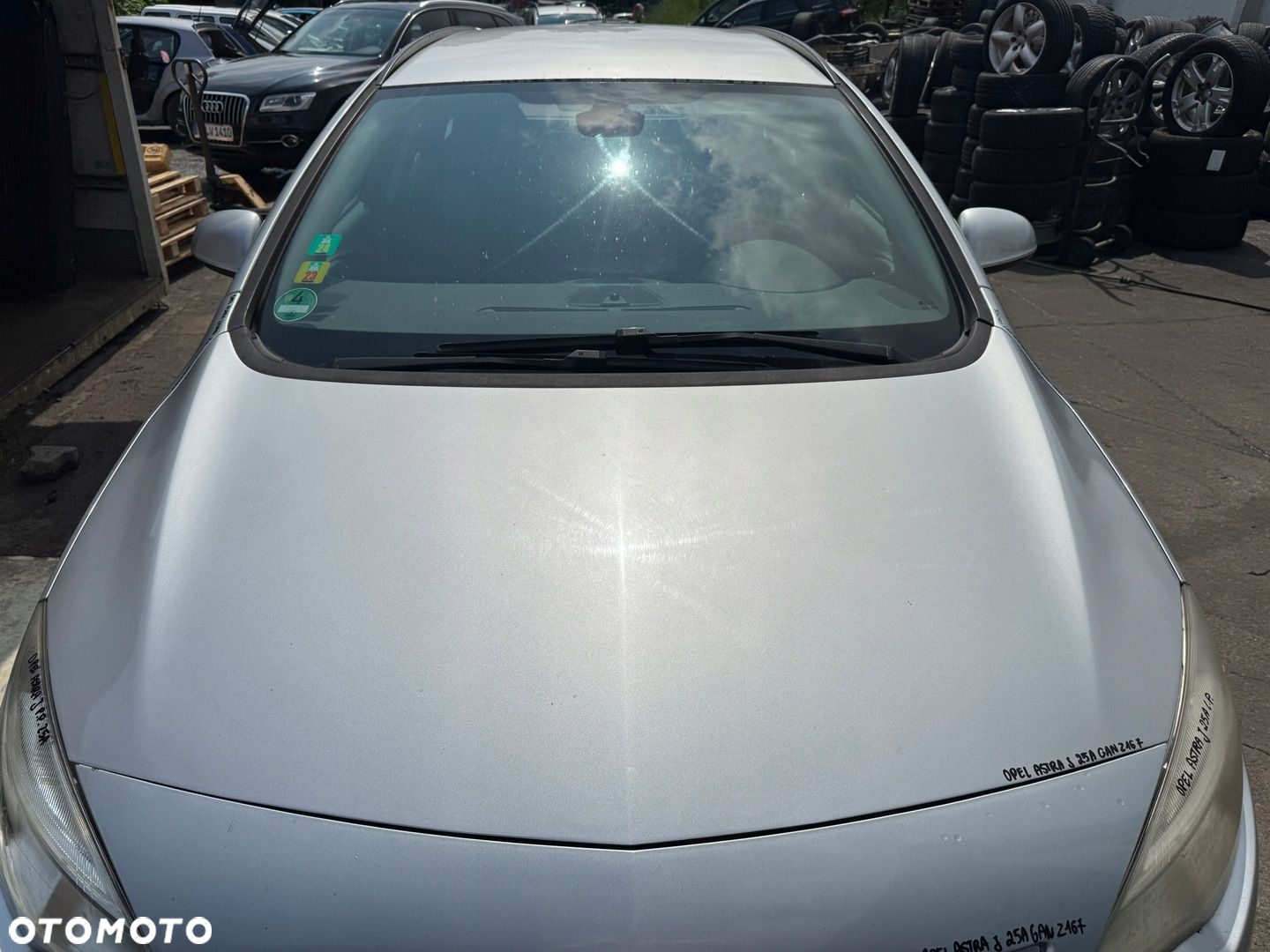 OPEL ASTRA J KOMBI MASKA POKRYWA SILNIKA GAN Z176 - 2