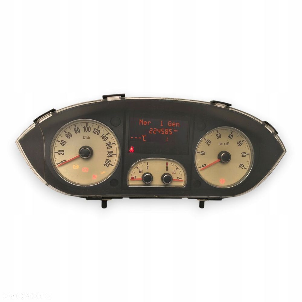 LICZNIK ZEGARY 735417167 Lancia Musa 1.4 8V 16V Benzyna 224 585km europa - 10
