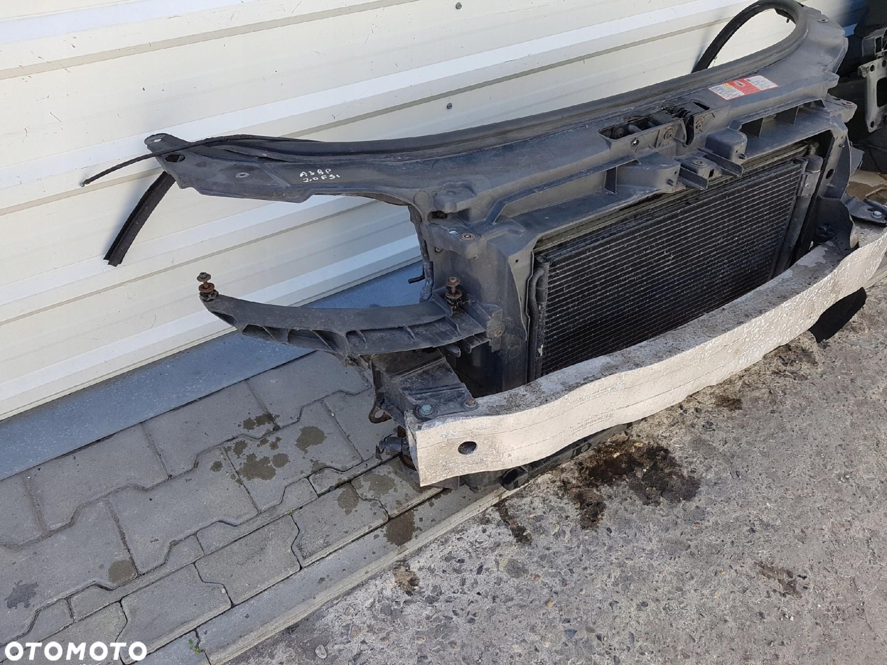 AUDI A3 8P 03-07r 2.0 TFSI PAS PRZEDNI CHŁODNICE WENTYLATORY - 5