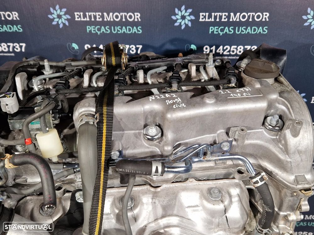 Motor usado N22A2 HONDA CIVIC VIII 2.2 CTDI 140CV ACCORD - 3