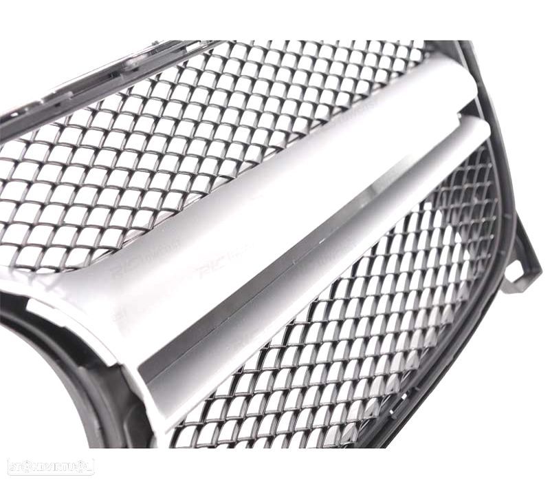 GRELHA MERCEDES CLASSE GLA X156 14-16 LOOK AMG CROMADO PRETO - 3