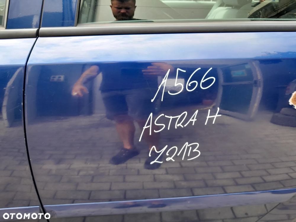 OPEL ASTRA H DRZWI LEWE TYLNE LEWY TYŁ KOLOR: Z21B - 2