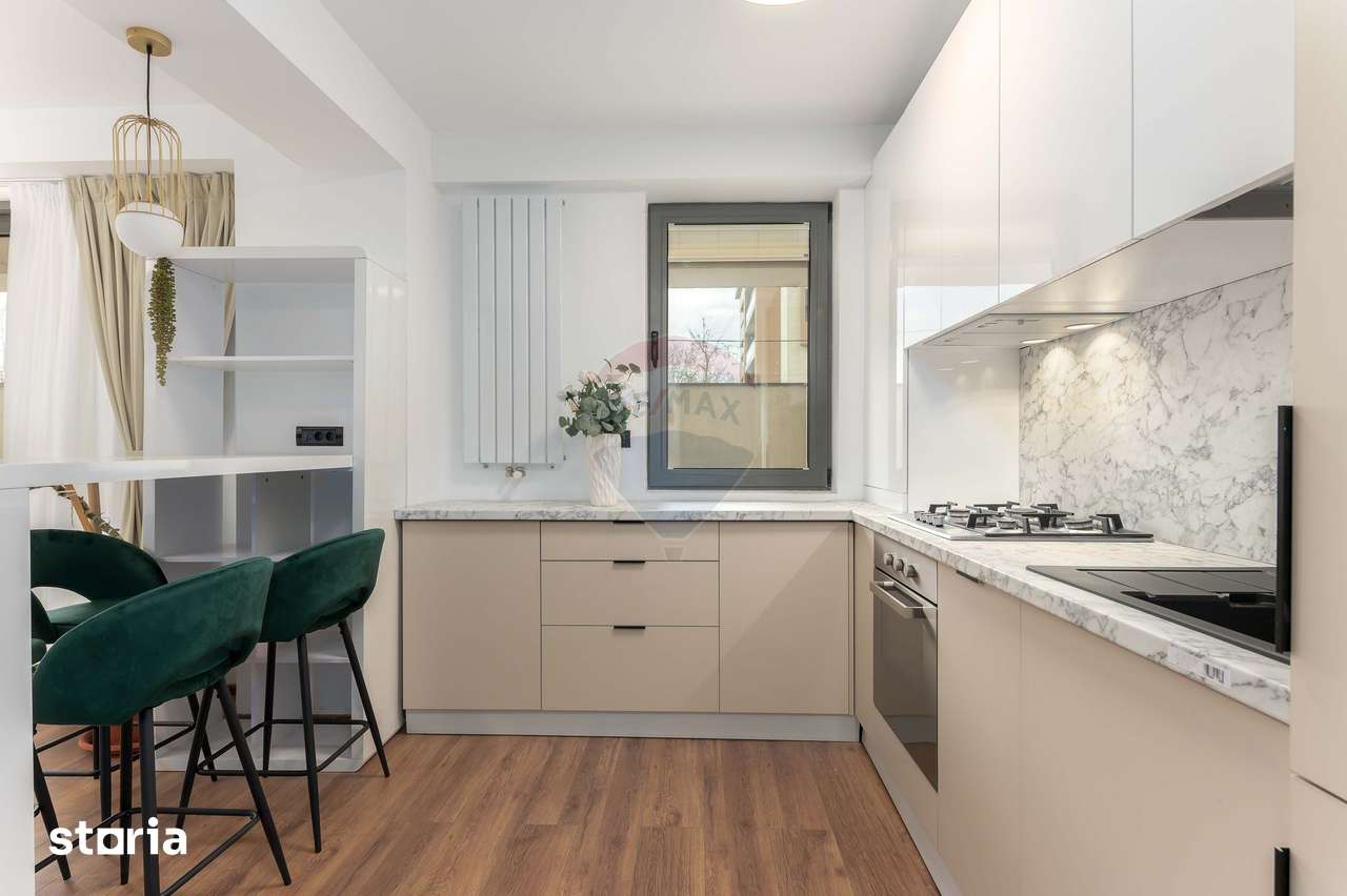 Apartament 2 camere studio cu terasă generoasă 50 mp prima inchiriere - Imagine principală: 4/18