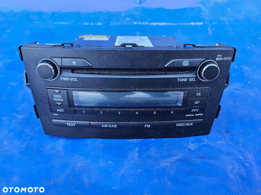 Toyota AURIS I 09-12 lift radio 86120-02A50 - 2