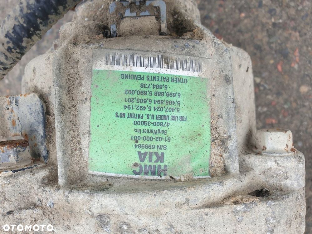 MOST TYLNY TYŁ DYFERENCJAŁ DYFER KIA SPORTAGE II 4WD 2.0 CRDI 47800-39000 - 7