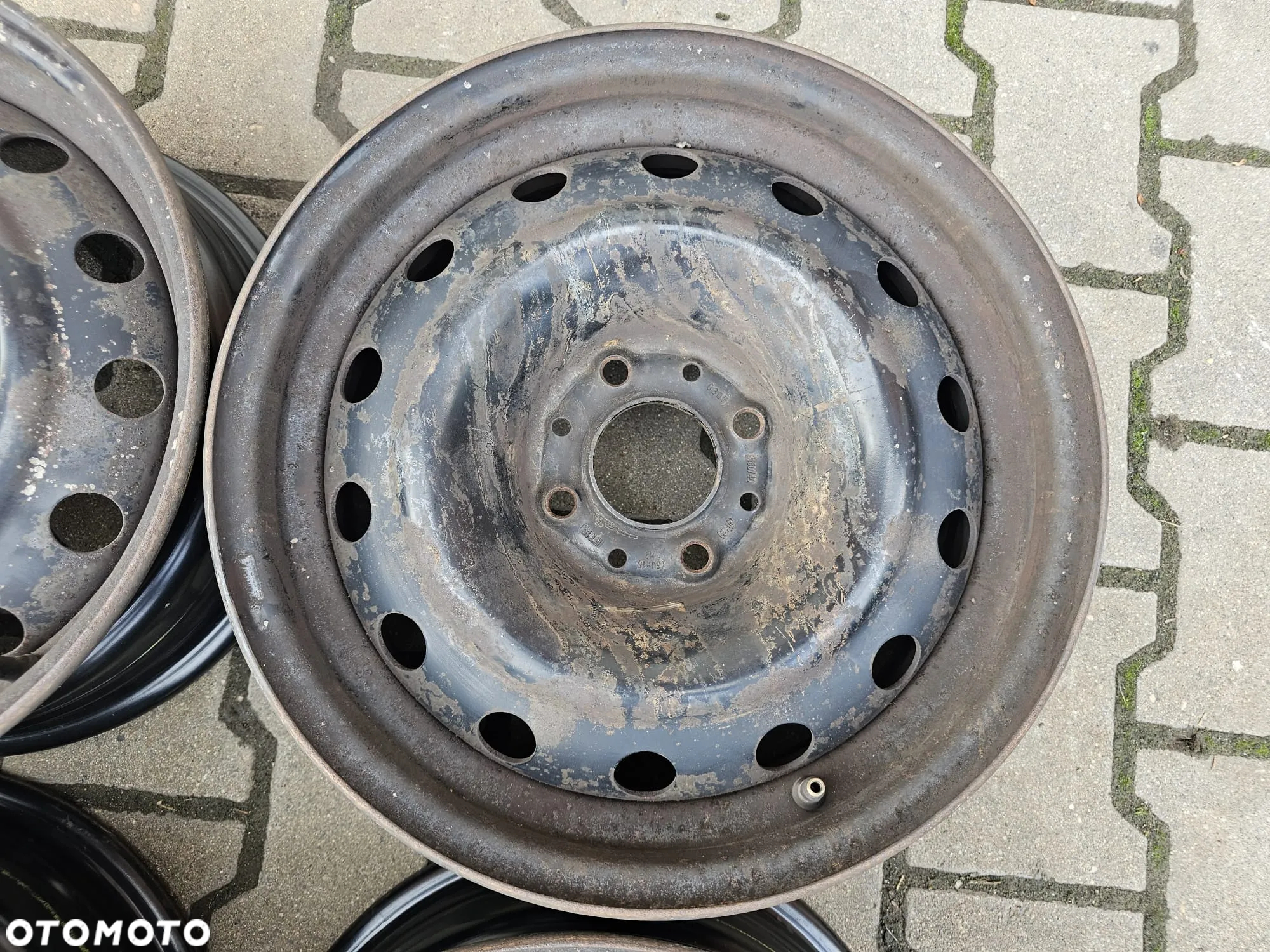 (S12) Felgi stalowe 15'' Peugeot 206 Citroen C3 Xsara / 6Jx15 ET18 4x108 - 3