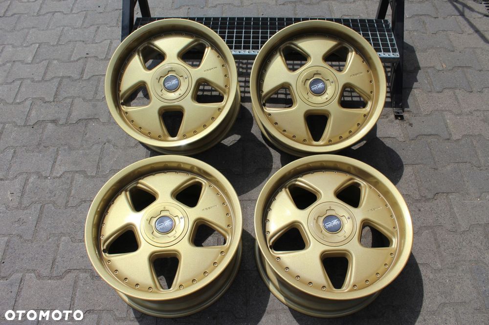 keskin kt 5 18cali 5x112 et35 8,5j audi skoda mercedes vw złote gold - 2