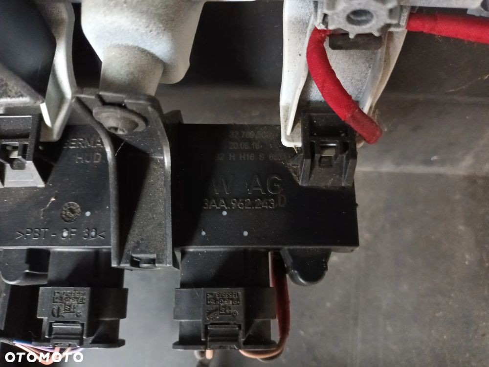 Audi sedan A6 C7 4G kompletny tył klapa lampy zderzak kolor 2Y2Y LS9R 2017 28 km drzwi - 20