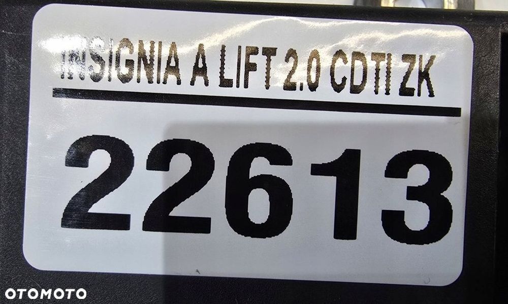 moduł sensor poduszek powietrznych airbag insignia a 13r lift eur 13593287 - 5