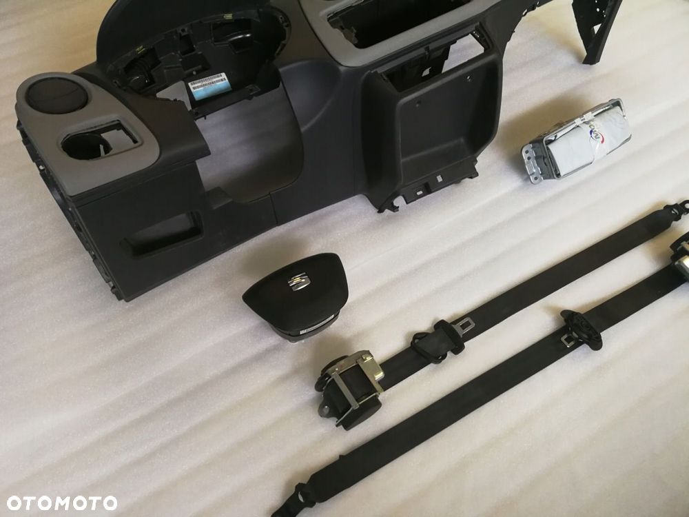 SEAT IBIZA 6J DESKA KONSOLA KOKPIT PODUSZKI AIRBAG - 5