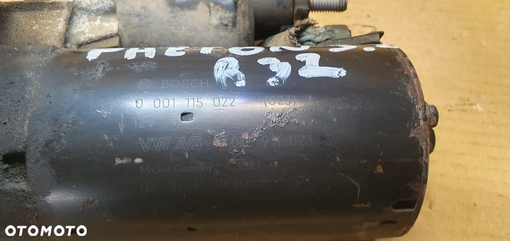 Rozrusznik starter silnika VW Phaeton 3.2 R32 0001115022 012911023C - 6