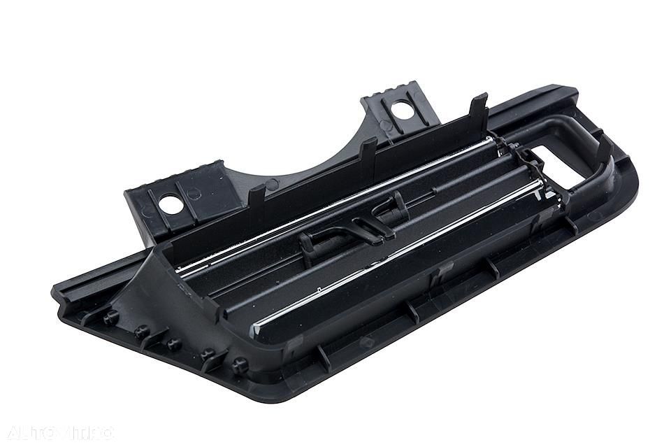 Grila ventilatie aer AC Bmw Seria 5 F10, F11, 2010-, Dreapta Cromat, NTY EZC-BM-047 - 2