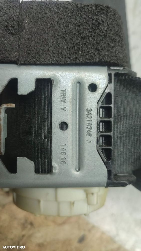 Centura siguranta dreapta spate 34218746a Volkswagen VW Tiguan 2 AD1 - 3
