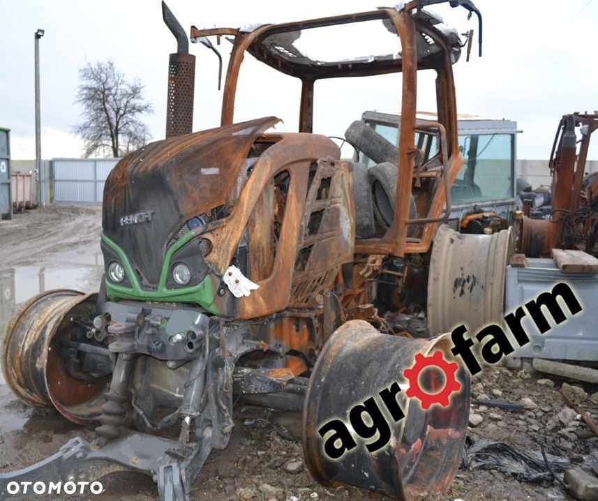 Fendt części Vario 516 515 511 silnik wał skrzynia most oś głowica zwolnica obudowa blok piasta - 1