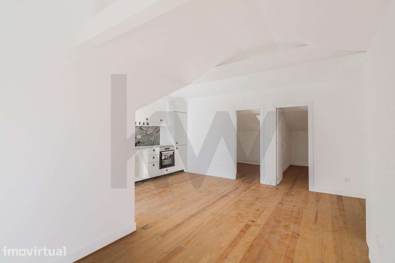 Apartamento T2 | 57 m2 | Vista Rio | Terraço e Varanda | Totalmente Re - Grande imagem: 4/23