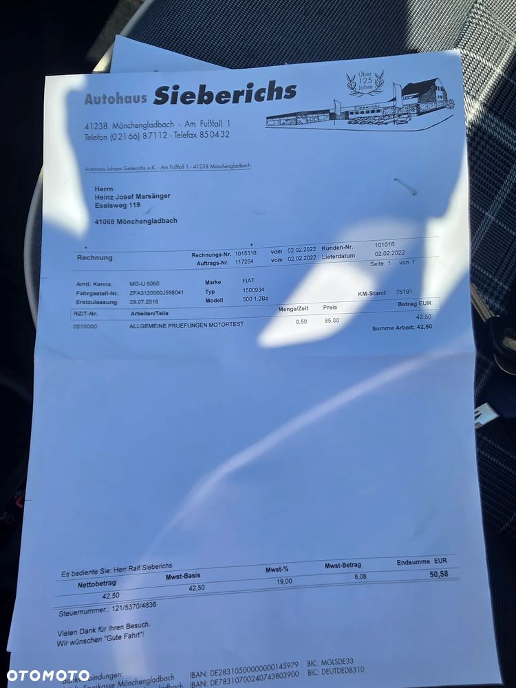 Fiat 500 1.2 8V Start&Stopp Lounge - 20