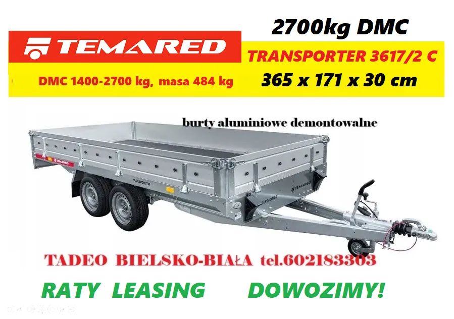 TEMARED TRANSPORTER 3617/2 C 2,7T