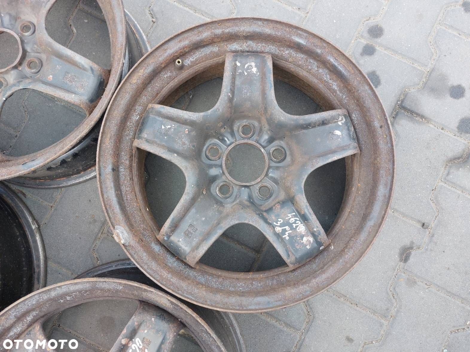 FELGI STALOWE 4 SZT 5X110 6.5JX16 ET39 FI 70.2 OPEL ZAFIRA B ASTRA VECTRA - 5