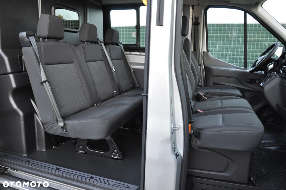 Ford TRANSIT DCIV MCA 2.0 New EcoBlue 170 KM A6 FWD Limited Brygadowy 6 osobowy 350 L3H2 Fabrycznie Nowy Dostępny od Ręki!!! - 17