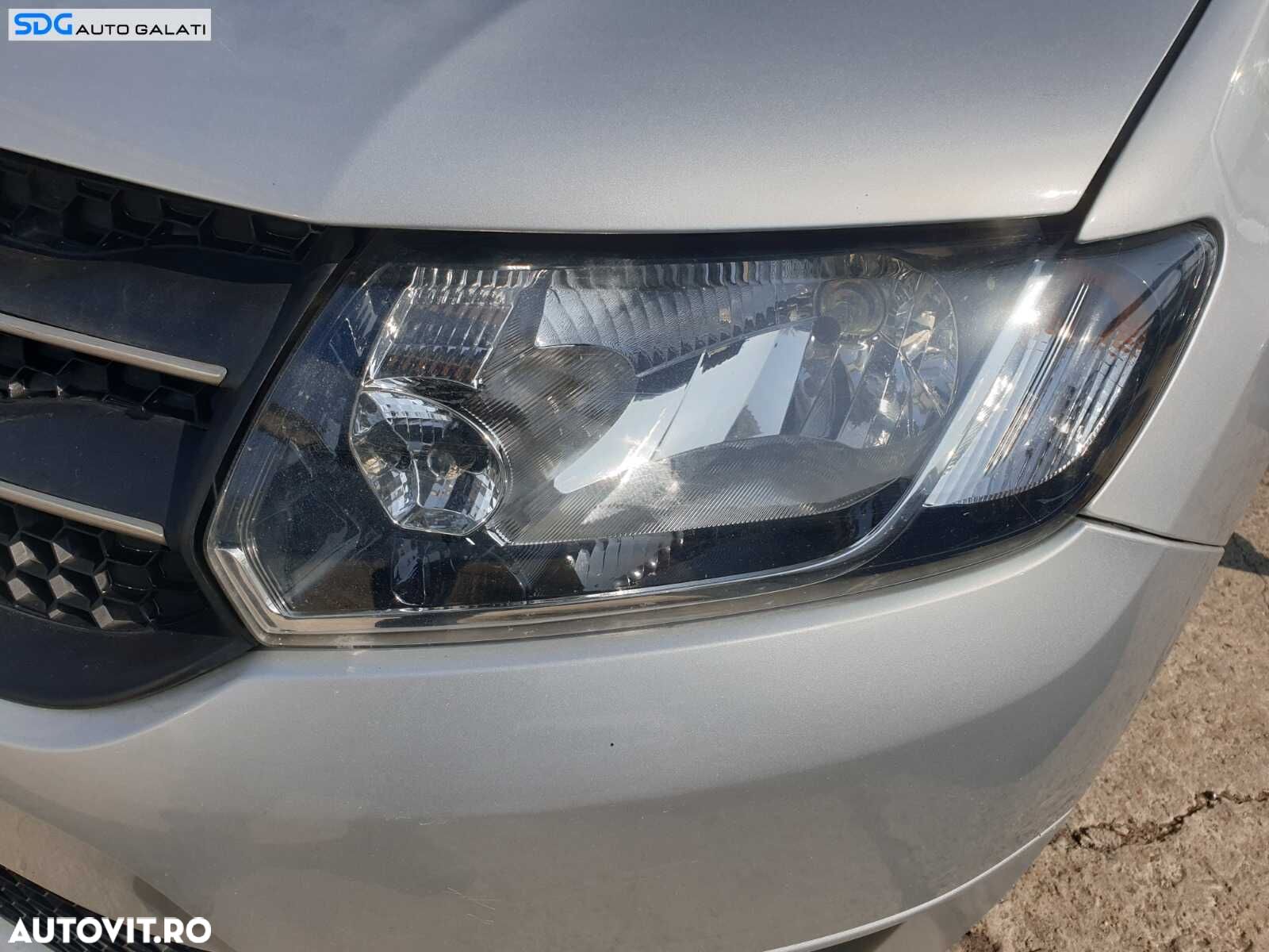 Far Stanga Halogen Dacia Logan 2 2012 - 2016 Cod 260604111R [C4590] - 1