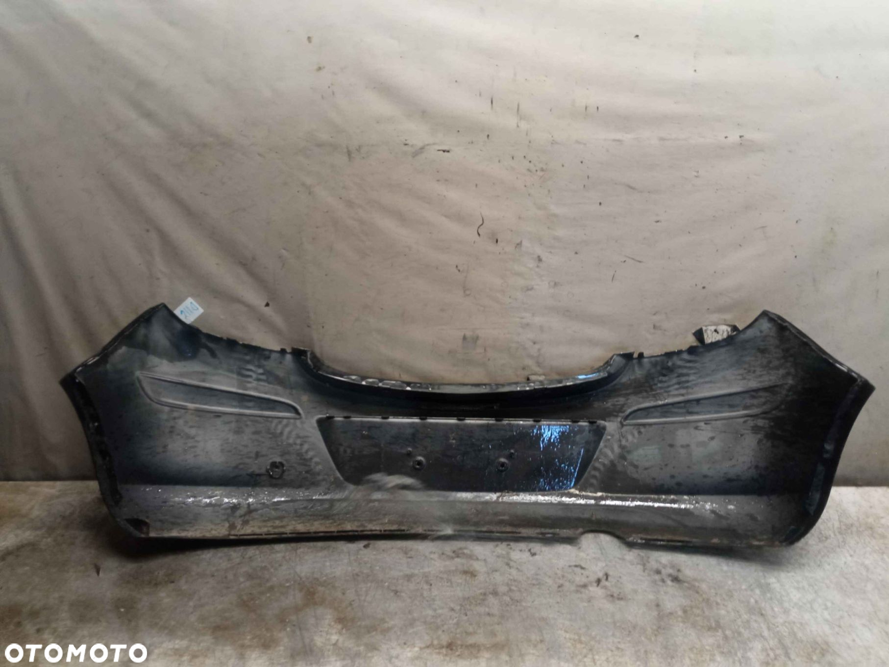 ^ ZDERZAK TYŁ TYLNY OPEL CORSA D Z20R CZARNY - 5