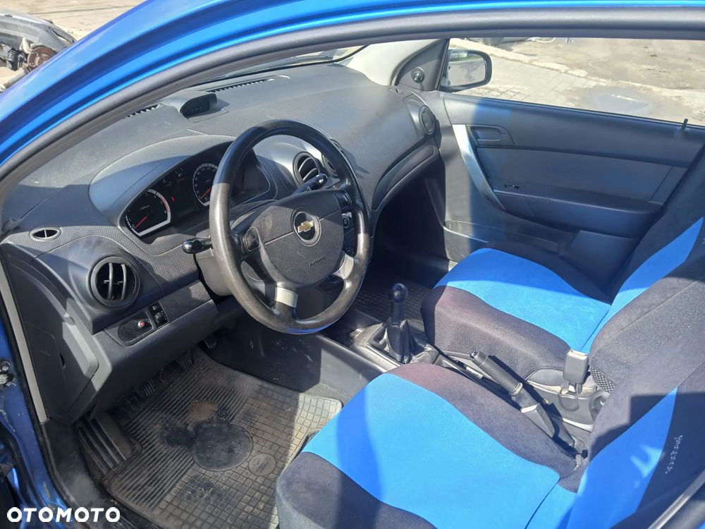chevrolet aveo kalos 33u maska zderzak lampa grill błotnik drzwi zbiornik paliwa szyba lusterko - 4