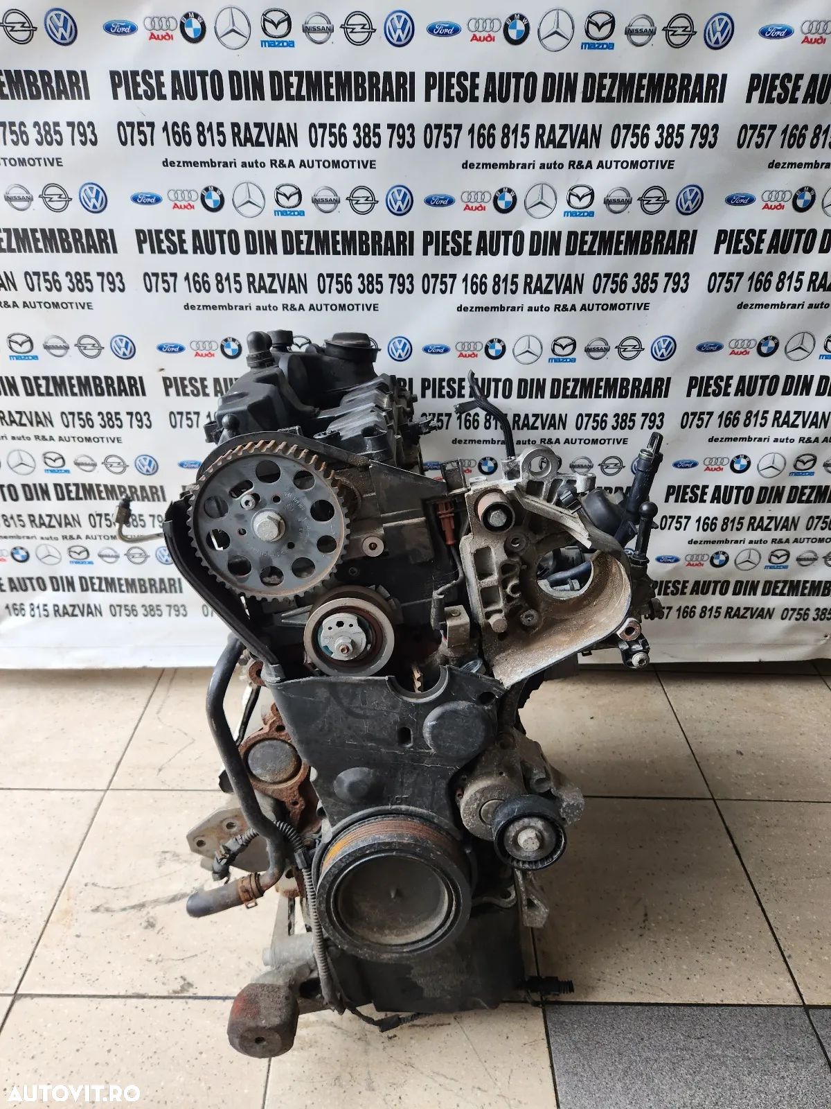 Motor Audi A4 B8 A5 A6 C7 Q3 Q5 2.0 Tdi Euro 5/6 CNH Motor CNH 112.000 Km - Dezmembrari Arad - 1