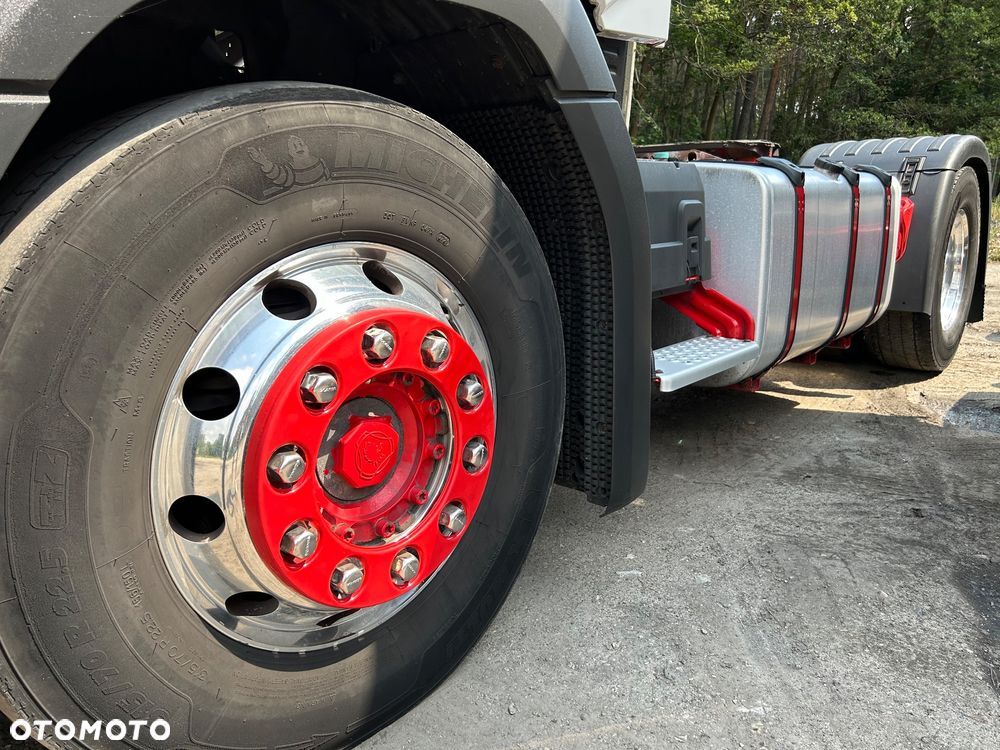 Scania R450 NAUKA JAZDY RETARDER  STANDARD 7300kg / DOBRA POD WYWROTKĘ / KLIMA POSTOJOWA z Niemiec HYDRAULIKA - 11