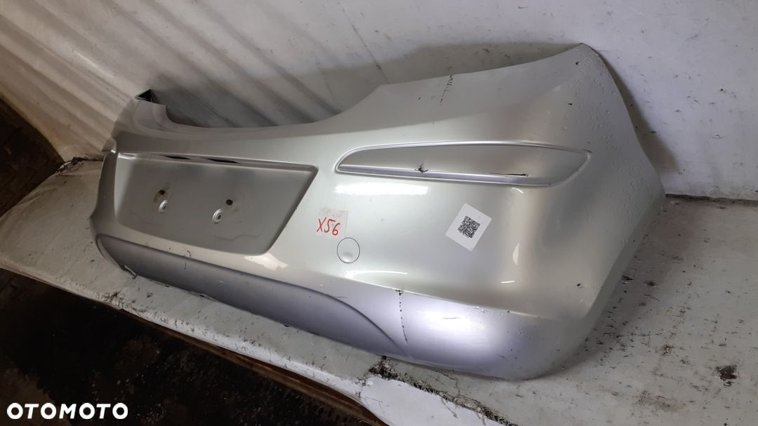 + ZDERZAK TYŁ TYLNY OPEL CORSA D Z176 SREBRNY 5D 5 DRZWI HB - 3