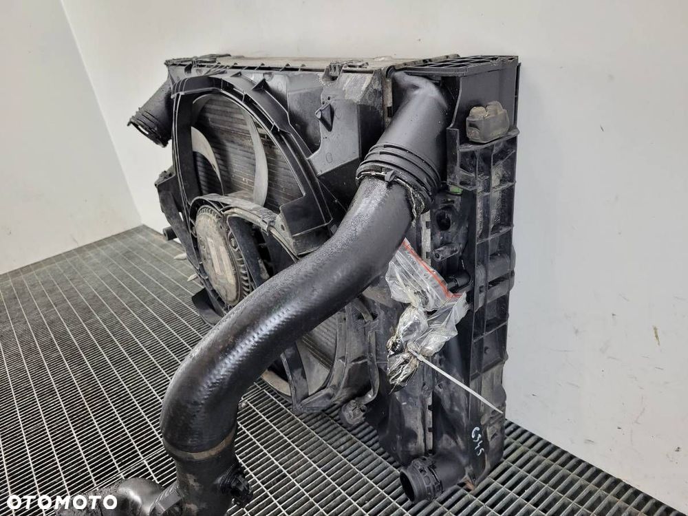 CHŁODNICA WODY KLIMATYZACJI INTERCOOLER WENTYLATOR BMW 3 E90 E91 2.0 D - 5
