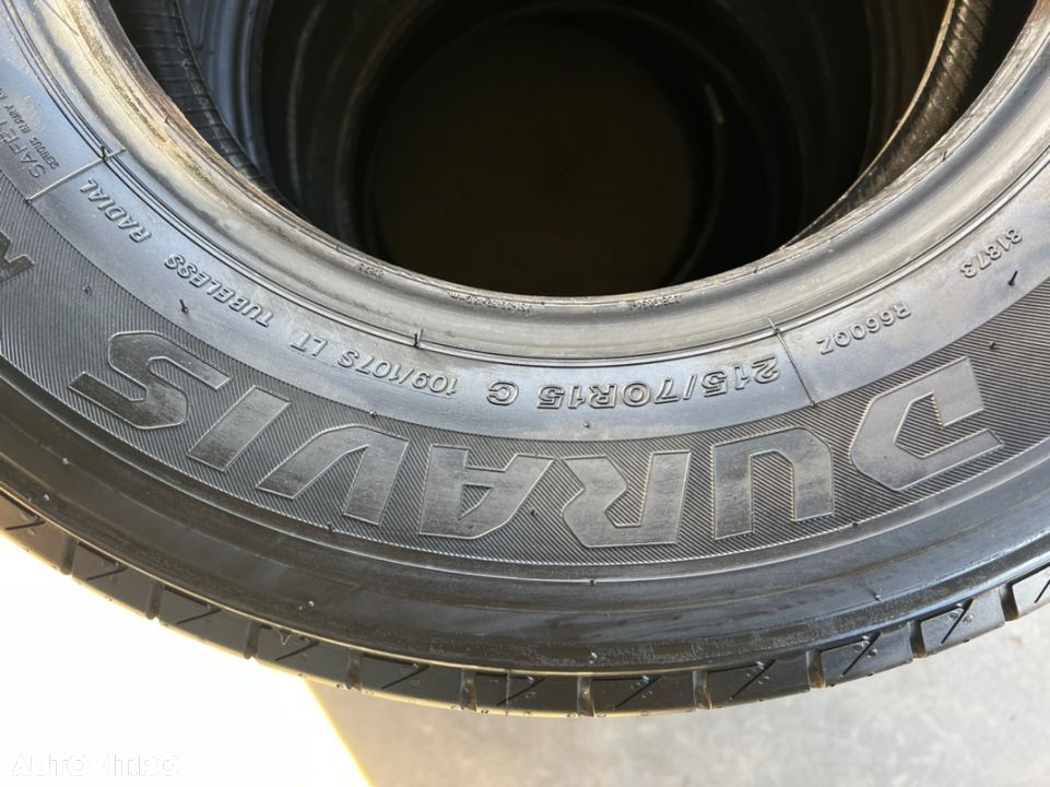 vând 4 anvelope 215/70/15 C bridgestone de vară noi - 4