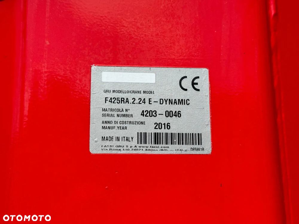Scania Scania SCANIA G 320 // 6x2 6x4 // platforma z żurawiem FASSI F425RA.2.24 - 21