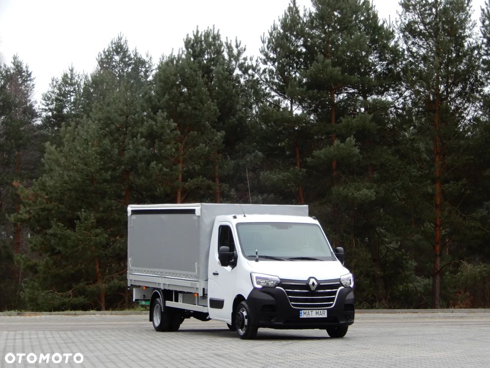Renault Master 2.3 dCi 163 KM Firana Obustronna Skrzynia 4327 mm 8 E.Palet BLIŹNIAK WZMACNIANY 60 Tys Przebieg Serwis ASO Stan Jak NOWY POLECAM - 2