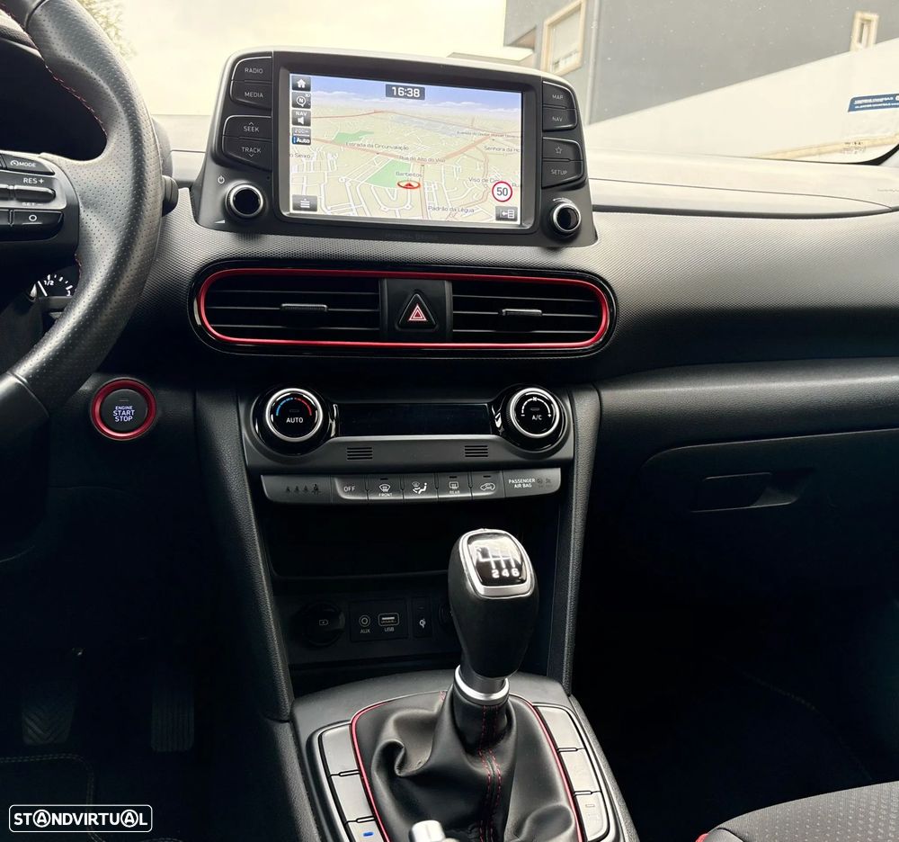 Hyundai Kauai 1.0 T-GDi Premium Pele/Tec Lima+Nav+Vision - 9