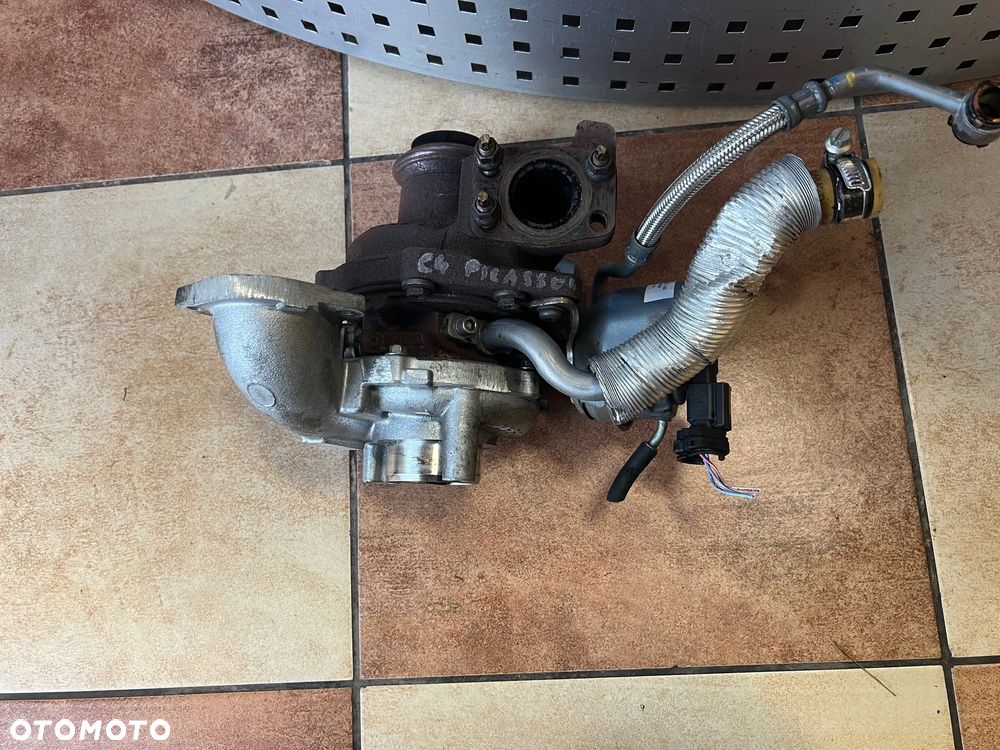 TURBO TURBOSPRĘŻARKA TURBINA 1.6 EHDI CITROEN C4 PICASSO II 9686120680 - 1
